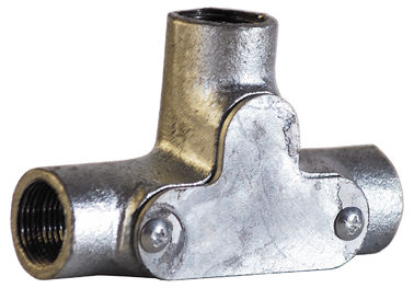 Eğilebilir BS4568 Hattı ve Fittings Üç Yolu Kanal Denetimi Tee Junction Box