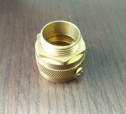 CNC makine esnek boru ve armatür bakır erkek boru boru adaptörü