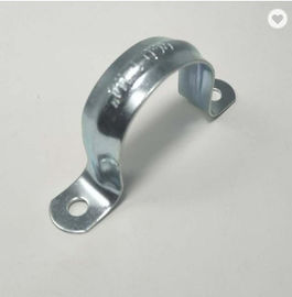 Çelik IMC Hattı ve Fittings Sıcak - Dip Galvanize İki Delik Boru Kemeri