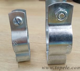 Boru Destek Galvanizli BS4568 GI Elektrikli Çarpışma için Hanger
