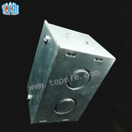 BS4568 Çelik GI Metal çıkış cihazları için elektrikli kutular ve kapaklar