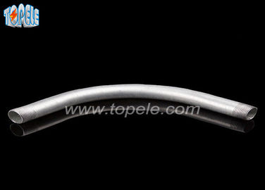 UL Listed Galvanizli Sert 90 Yarıçap Dirseği 2 Inch / GRC Elektrikli Dirseği NPT İplikler