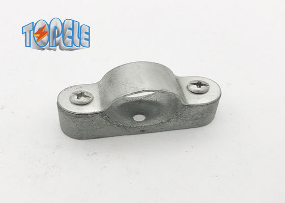 BS31 BS4568 Kanal Çelik Kanal Fittings Uzaklık Eyer Yapışkan Demir Temel Çelik Üst