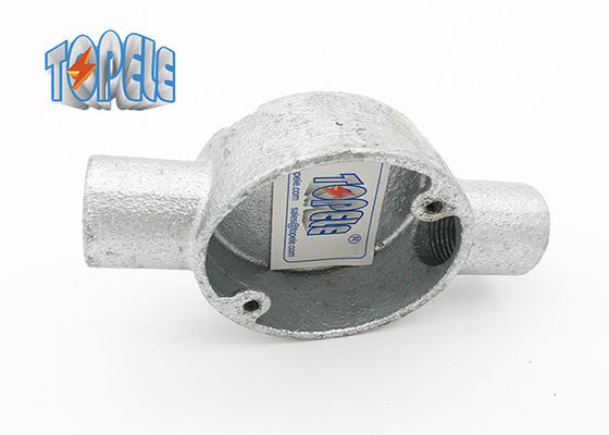 BS4568/BS 31 Dairesel kutu iki yönlü Yapışkan demir/Alüminyum GI boru kablosu