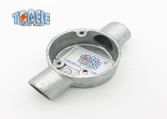 Yapışkan Demir Alüminyum Elektrikli Bağlantı Kutusu Galvanize 20mm 25mm