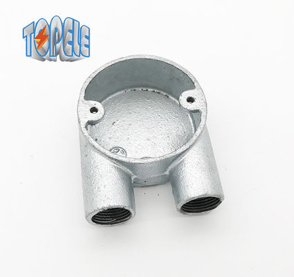 Şube 2 Yolu U Yapışkan Demir Kutusu BS4568 Hattı Sıcak Daldırma Galvanize