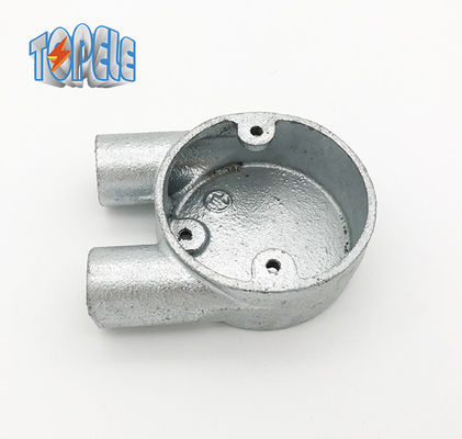 Şube 2 Yolu U Yapışkan Demir Kutusu BS4568 Hattı Sıcak Daldırma Galvanize