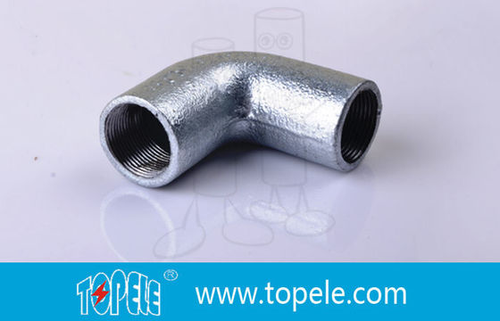 İç iplik bükülmesi çelik 20mm 25mm 32mm BS4568 boru dirseği