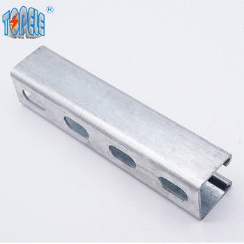 Perforasyonlu galvanizli çelik 41x41 Unistrut Slotted Kanal