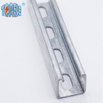 Perforasyonlu galvanizli çelik 41x41 Unistrut Slotted Kanal