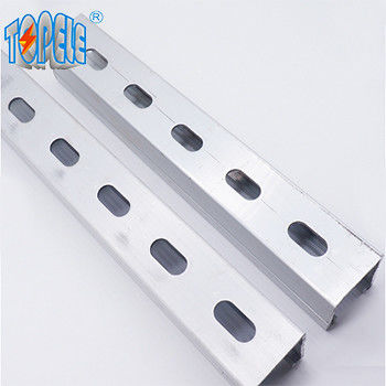 Perforasyonlu galvanizli çelik 41x41 Unistrut Slotted Kanal