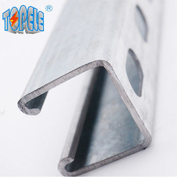 Perforasyonlu galvanizli çelik 41x41 Unistrut Slotted Kanal