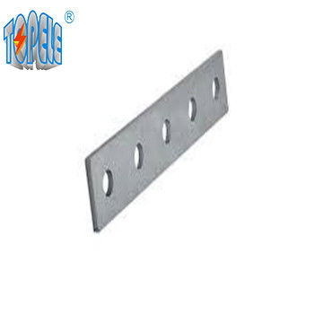 5 Delik Splice Plate Karbon Çelik Unistrut Kanal C Kanal Deliklerle