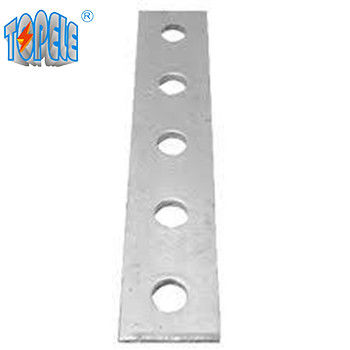 5 Delik Splice Plate Karbon Çelik Unistrut Kanal C Kanal Deliklerle