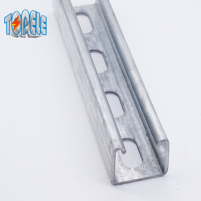 Normal 3mtr Unistrut Kanalı 41 X 41MM 41 X 21MM