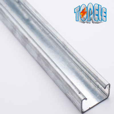 Sıcak Dip Galvanize Profil Unistrut C Kanalı 41 * 41 / 41 * 21