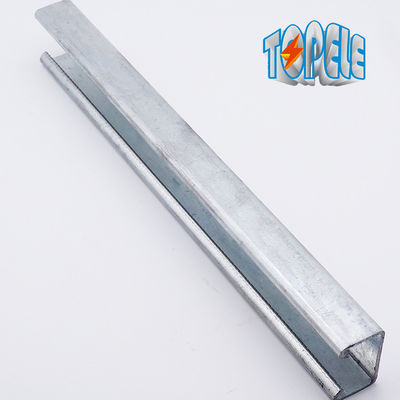Sıcak Dip Galvanize Profil Unistrut C Kanalı 41 * 41 / 41 * 21