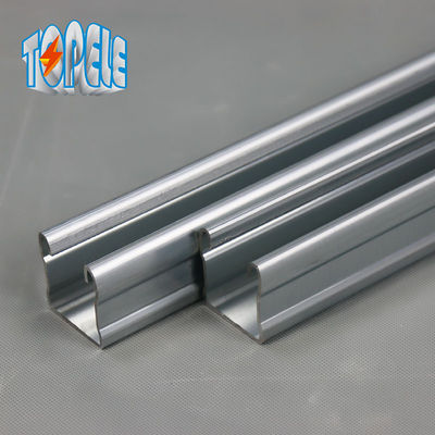 41 * 21mm 41 * 41mm Paslanmaz çelik Unistrut Ayak düz veya yuvarlak