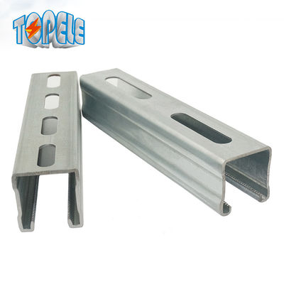 41*21mm Paslanmaz Unistrut Slotted Kanal Destek Sistemi