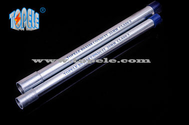 Galvanizli çelik BS4568 boru / BS4568 tüp / GI boru koruyucu kapağı ile