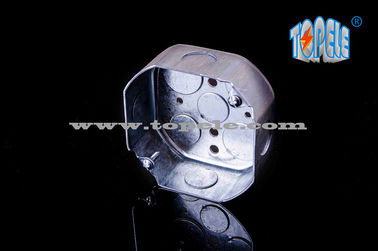 1-7/8" derin 4 ′′ Sekizgen çelik galvanizli boru kutuları, çizim yapısı, 5 1/2 " ve 4 3/4 " KOS ile