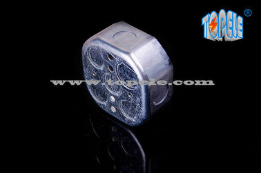 1-7/8" derin 4 ′′ Sekizgen çelik galvanizli boru kutuları, çizim yapısı, 5 1/2 " ve 4 3/4 " KOS ile