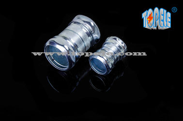 Elektrikli Metal Tüp Bağlantısı / 514B Sink Kaplamali Çelik Sıkıştırma Kopyasından Yapılmış / 1/2 Inç'ten 4 Inç'e