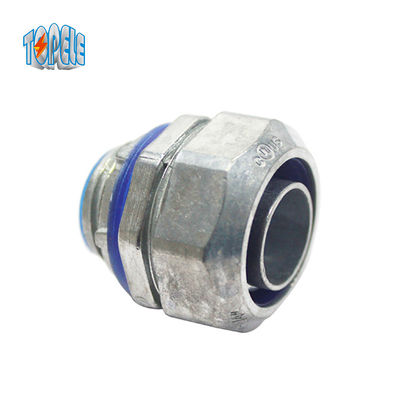 Metal Rengi 1/2 &quot;Zinc Die Cast Esnek Kanal Bağlantısı Kanal için Düz