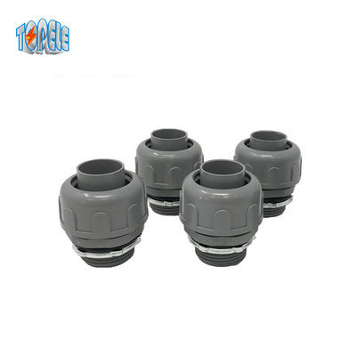 Nylon Düz PVC Esnek Sıvı Sıkı Kanal Fittings 3/8 &quot;2&quot;