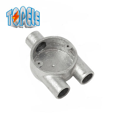 Yapışkan Demir Elektrikli Bağlantı Kutusu Galvanize 20mm 25mm
