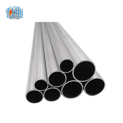 Elektrik EMT Hattı Çelik Boru Metal Sıcak Battırılmış Galvanize