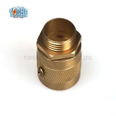 Bakır Flex Metal Kanal Fittings Uzun Kısa Tip Erkek Altıgen Çalı