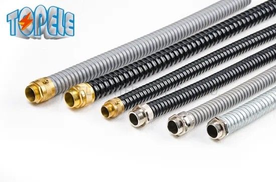 Bakır Flex Metal Kanal Fittings Uzun Kısa Tip Erkek Altıgen Çalı