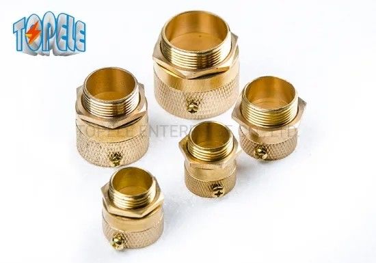 Bakır Flex Metal Kanal Fittings Uzun Kısa Tip Erkek Altıgen Çalı