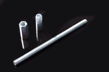 Filtred Rod Hex Coupling Unistrut Kanal Filtred Rod Steel Zinc Plated