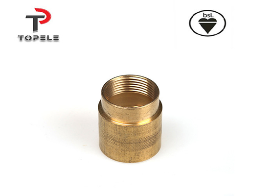 Sarı 20 mm 25 mm Bakır Kadın Hattı Adaptörü Esnek