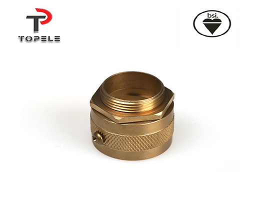 Sarı 20 mm 25 mm Bakır Kadın Hattı Adaptörü Esnek