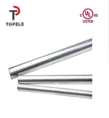 EMT Elektriksel borular Çelik Metal sıcak daldırılmış galvanizli