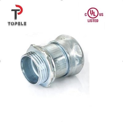 Galvanizli çelik EMT boru bağlantısı sıkıştırma tipi