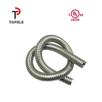 1/2 ′′ - 4 ′′ Galvanizli Çelik Esnek Kanal Elektrik/güçlendirilmiş tip elektrik koruma esnek kanalı.