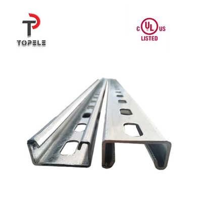 Galvanizli Çukurlu Strut Kanalı Unistrut 1.5 mm - 3.0 mm