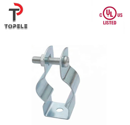 Metal Hortum Çubuk Brackets Hanger Elektrikli cilalı asılı çelik