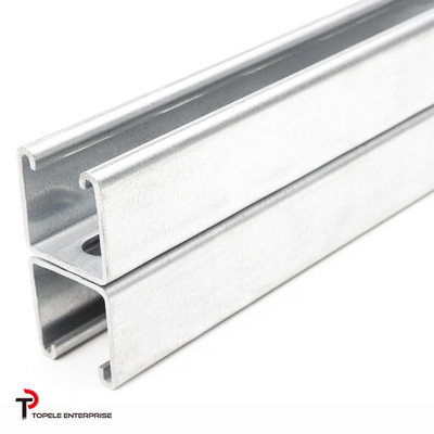 41x21mm 41x41mm / Yumuşak Çelik Çukurlu Strut C Kanalı ve U Kanalları /