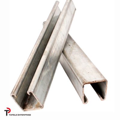 41*41mm Unistrut Kanal Strut C Profili / Çukurlu Destek Kanalı